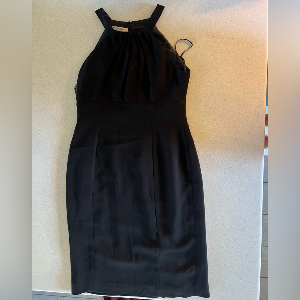 Evan piccone black high neck dress size 4